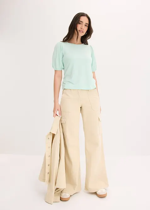 Topp i myk viskosemiks, bonprix