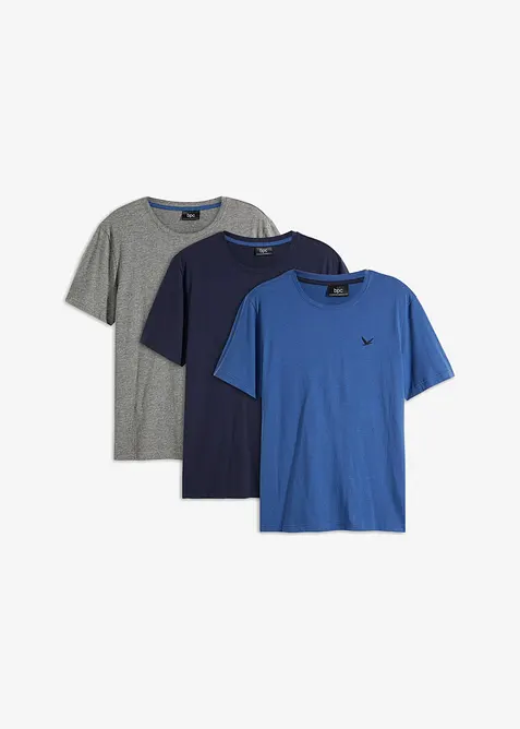 T-skjorte (3-pack), bonprix