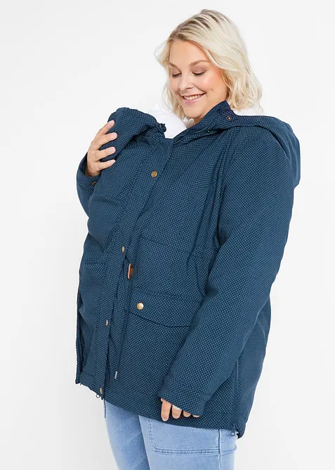 Mykt f&ocirc;ret 3-i-1-mamma- og b&aelig;rejakke, bonprix