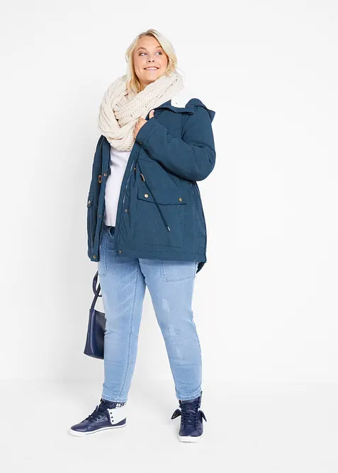 Mykt f&ocirc;ret 3-i-1-mamma- og b&aelig;rejakke, bonprix