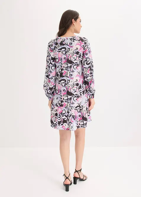 Tunikakjole i lett viskose, bonprix