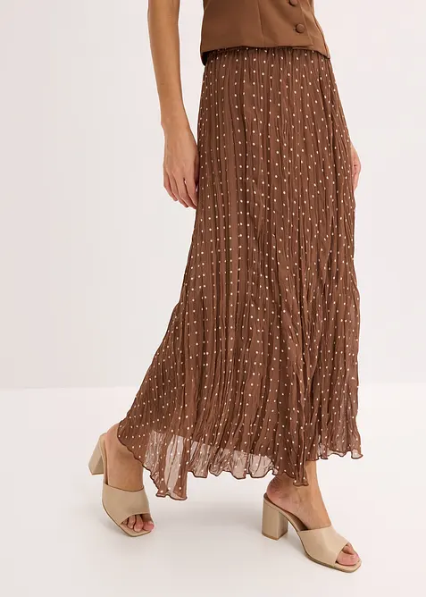 Chiffonskj&oslash;rt i chrash look, bonprix