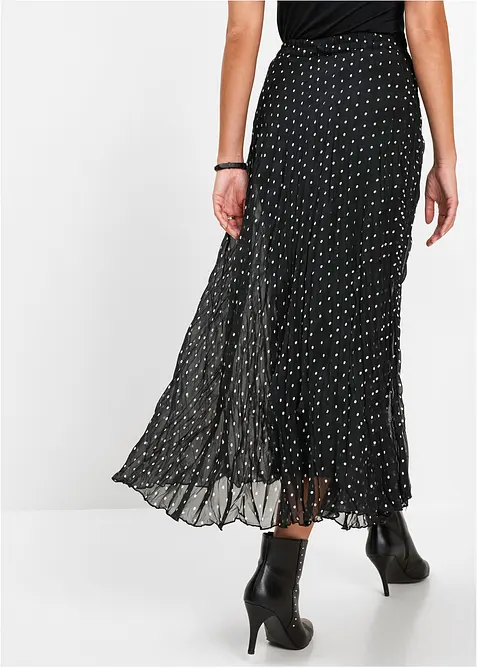 Chiffonskj&oslash;rt i chrash look, bonprix