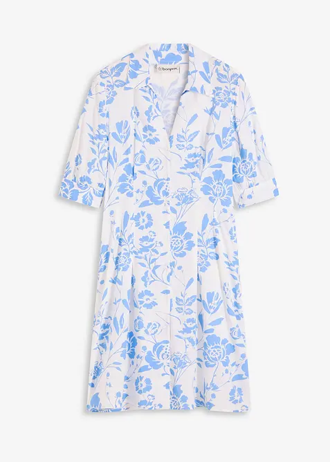 Skjortekjole i lett viskose, bonprix