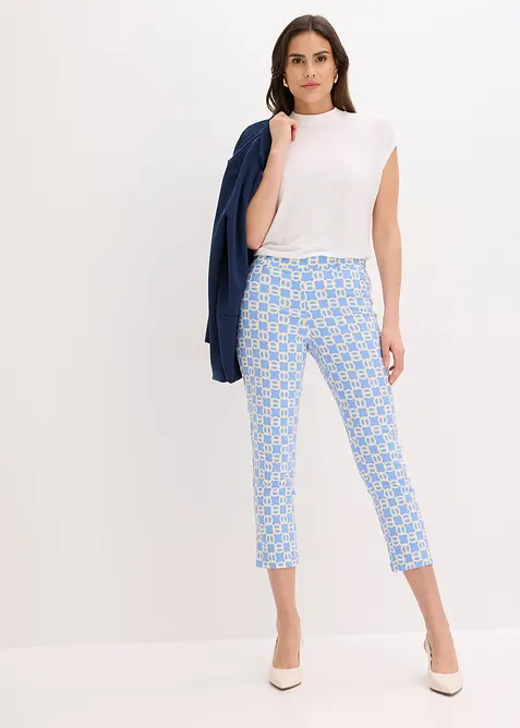 Bukse med stretch av bengalin, bonprix