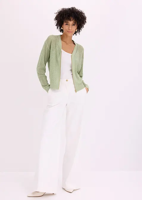 Strikkejakke, bonprix