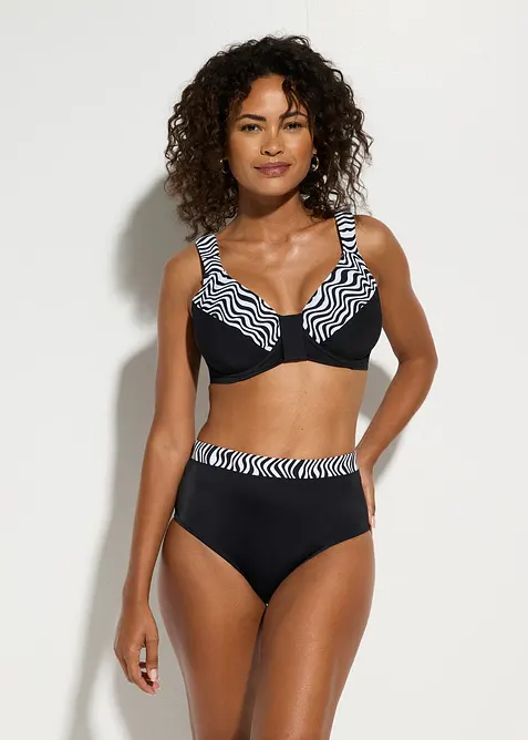 Minimizer-bikini med vatterte skulderb&aring;nd (2-delt sett), bonprix