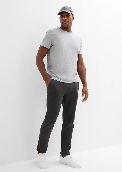 Joggebukse med t&oslash;ffe detaljer, bonprix