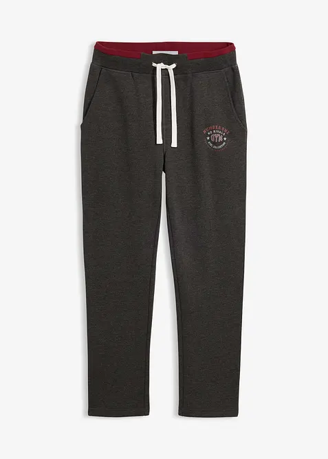 Joggebukse med t&oslash;ffe detaljer, bonprix