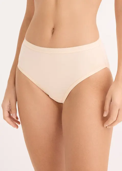 Truse med h&oslash;y midje (4-pack), bonprix