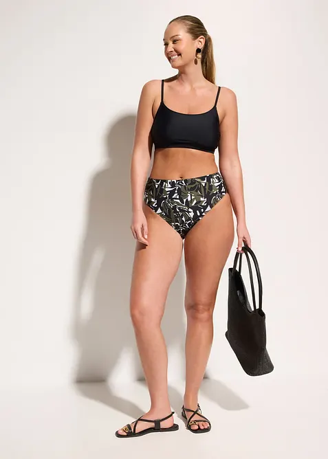 Highwaist Light Shape-bikinibukse (2-packk), bonprix