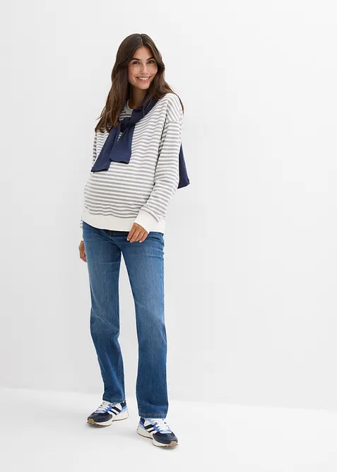 2-i-1-mammajeans, Straight, for svangerskapet og tiden etterp&aring;, bonprix