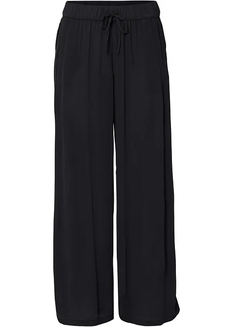 Slip on-bukse i viskose, bonprix