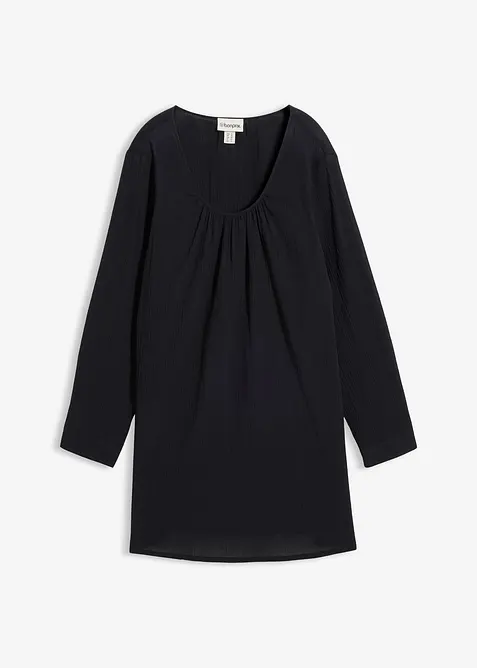 Lang tunika av bomull, bonprix