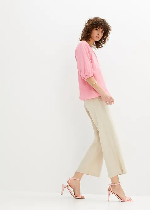 Topp i 100% &oslash;kologisk bomull, bonprix