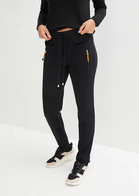 Slip on-bukse i behagelig Punto di Roma-materiale, bonprix