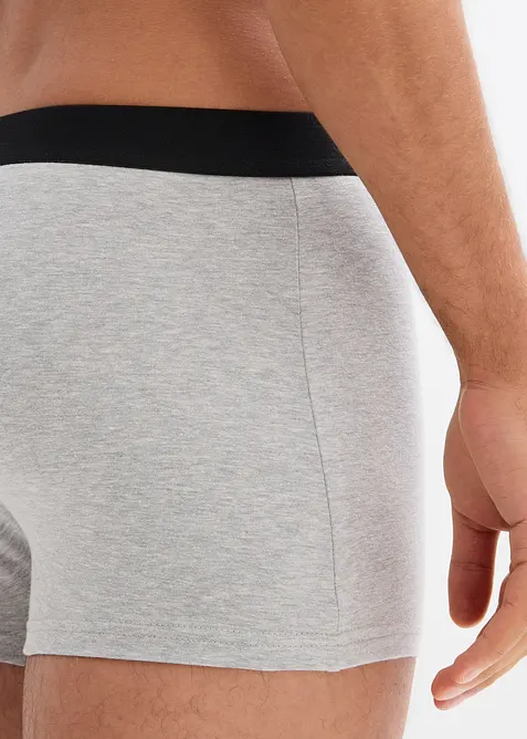 Tettsittende boksershorts med bomull (7-pack), bonprix