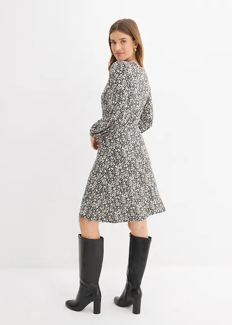 Jerseykjole i viskosemiks, bonprix