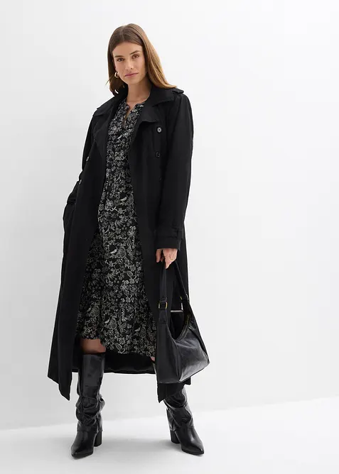 Midikjole av bomull, bonprix