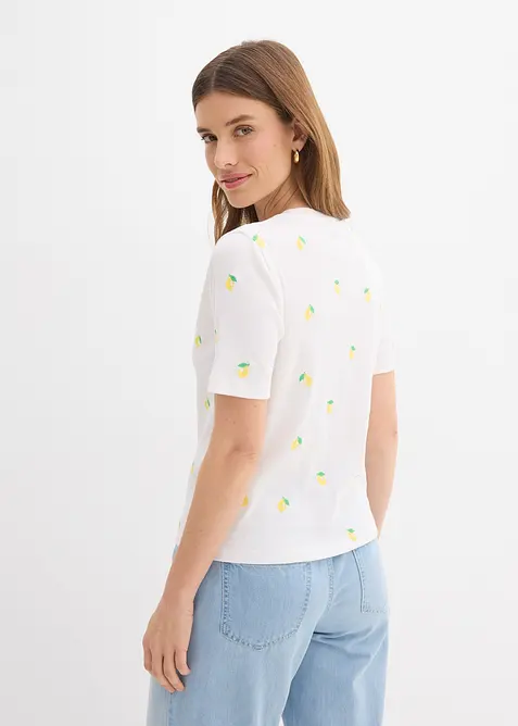 T-skjorte i 100% &oslash;kologisk bomull, bonprix