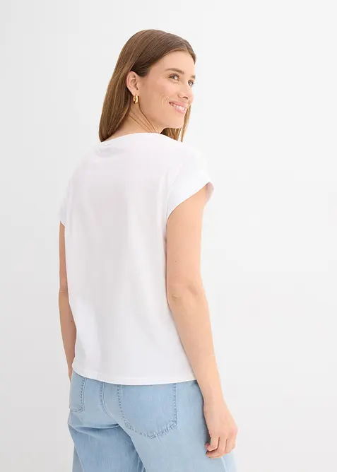 T-skjorte i 100% bomull, bonprix