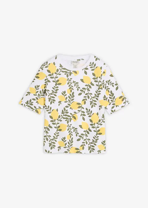 T-skjorte i 100% &oslash;kologisk bomull, bonprix