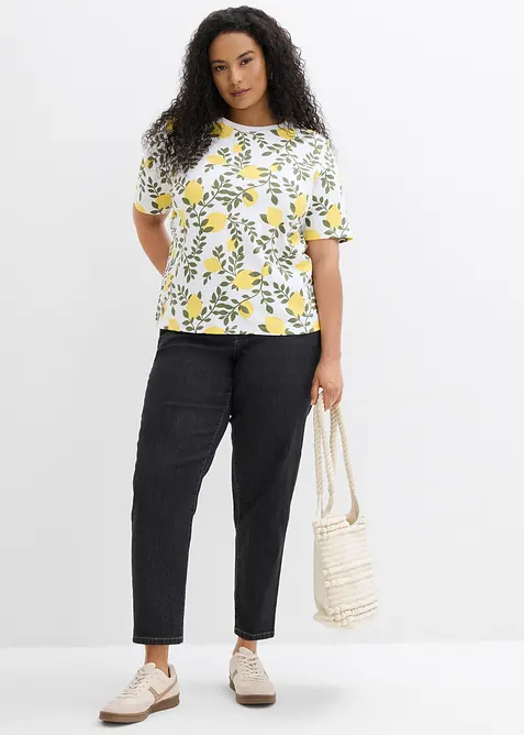 T-skjorte i 100% &oslash;kologisk bomull, bonprix