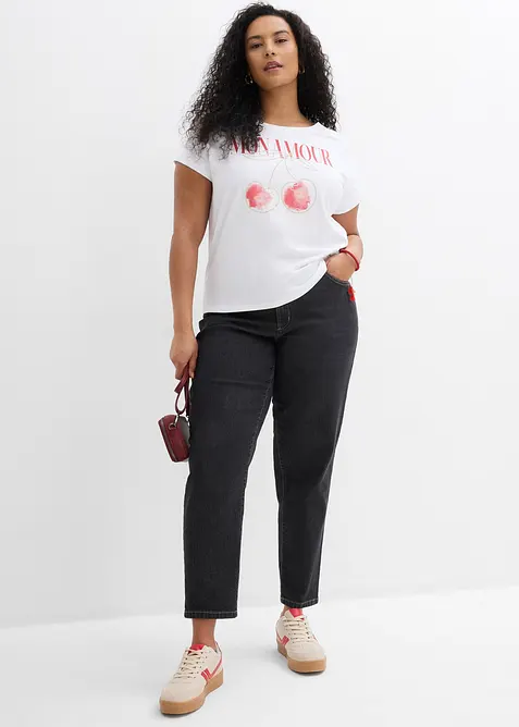 T-skjorte i 100% bomull, bonprix