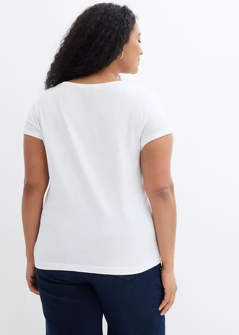 T-skjorte i 100% bomull, bonprix