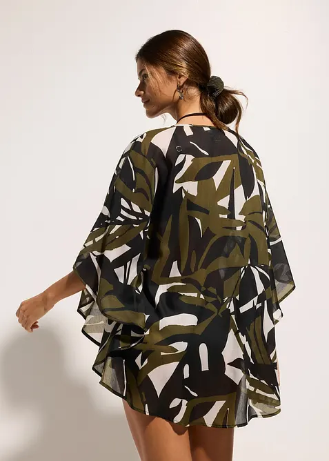 Transparent strandtunika, bonprix