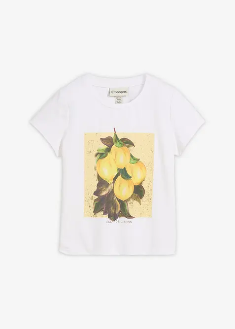 T-skjorte i bomull med elastan, bonprix