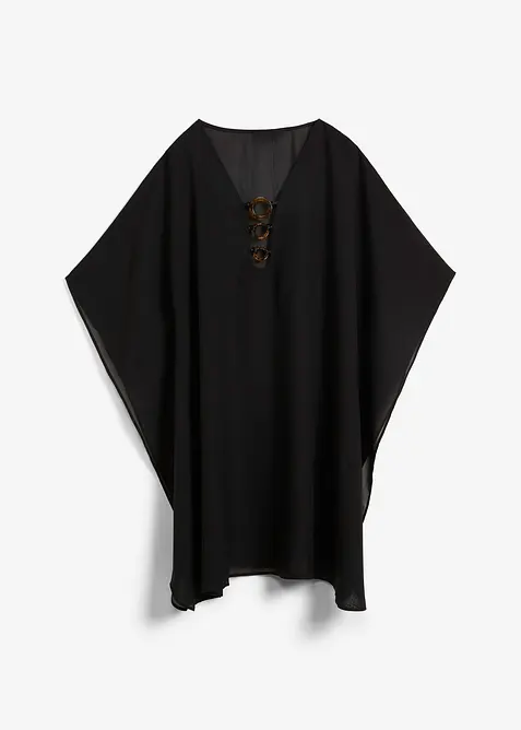 Strandtunika i lett chiffon, bonprix