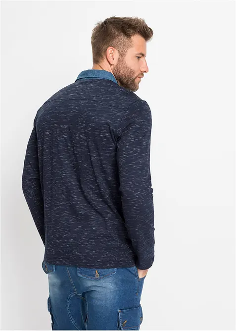 Rugbygenser i 100% bomull, bonprix