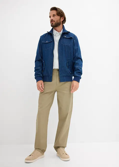 Jeansjakke i 100% bomull, bonprix