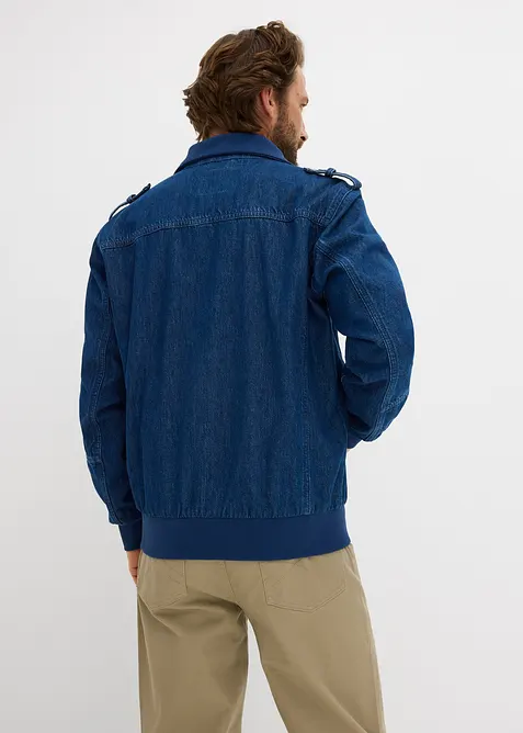 Jeansjakke i 100% bomull, bonprix