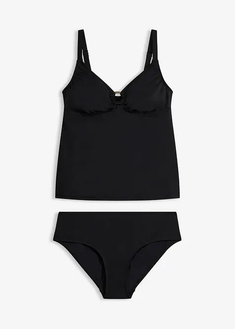 Tankini med ringdetalj, bonprix