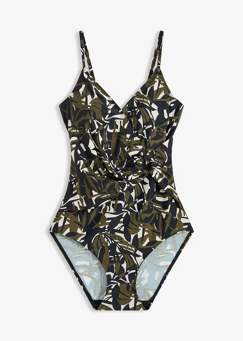 Badedrakt med ringpynt, bonprix