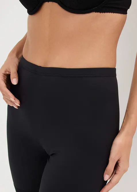 Sykkelshorts med kj&oslash;lende materiale og anti gnisse-effekt (2-pack), bonprix