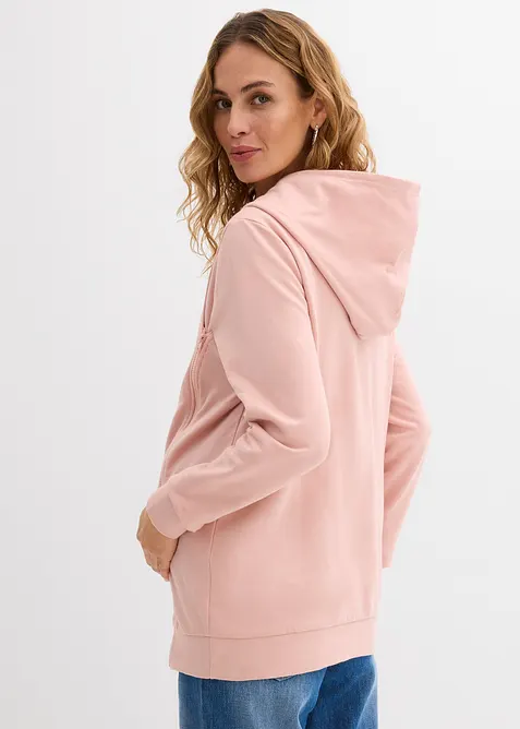 Mamma-sweatjakke med b&aelig;reinnlegg, bonprix