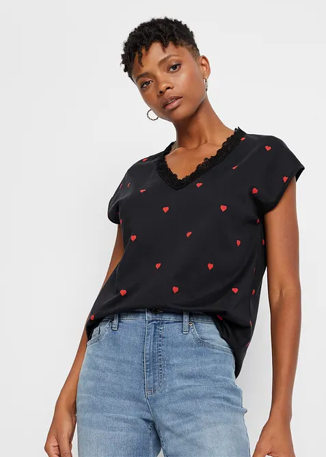 Topp i 100% bomull, bonprix