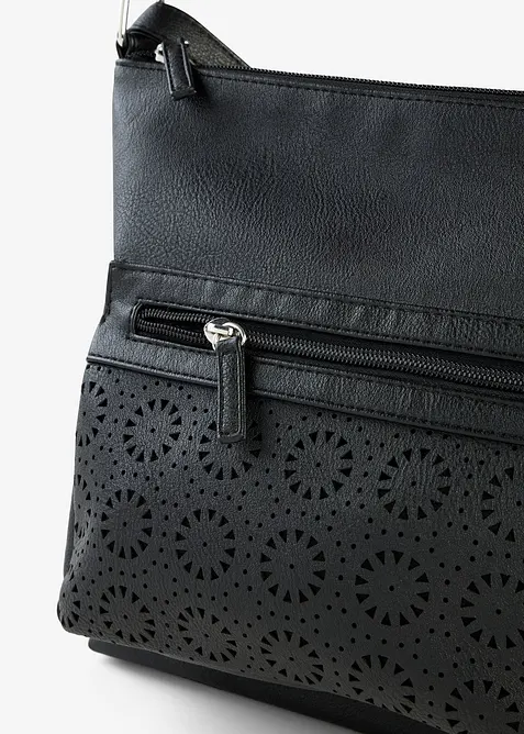 Skulderveske med dekorativt rom utvendig, bonprix