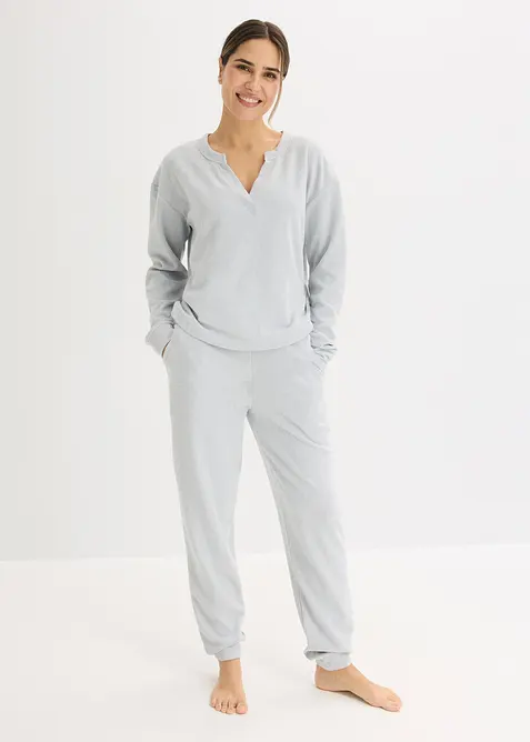 Kosedress av myk vaffeljersey, bonprix