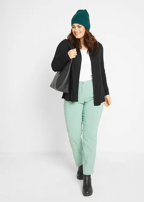 Trikotjakke i myk viskose, bonprix