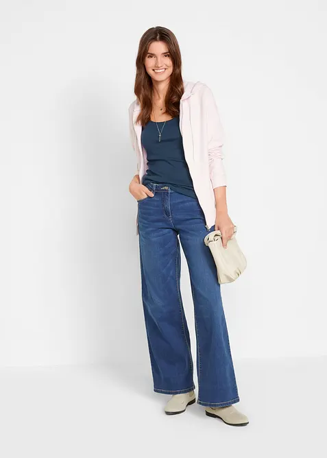 Singlet i 100% bomull (3-pack), bonprix