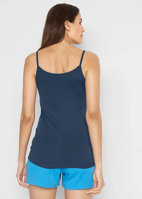 Singlet i 100% bomull (3-pack), bonprix