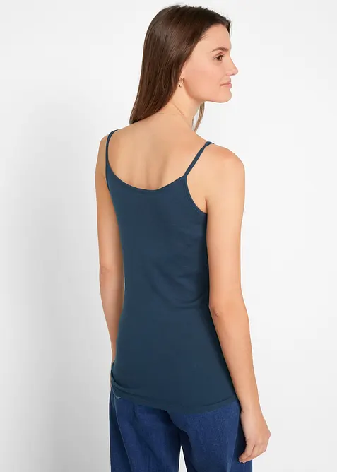 Singlet i 100% bomull (3-pack), bonprix