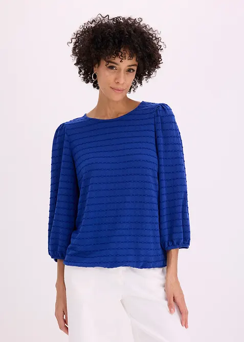 Trikot-tunika med strukturm&oslash;nster, bonprix