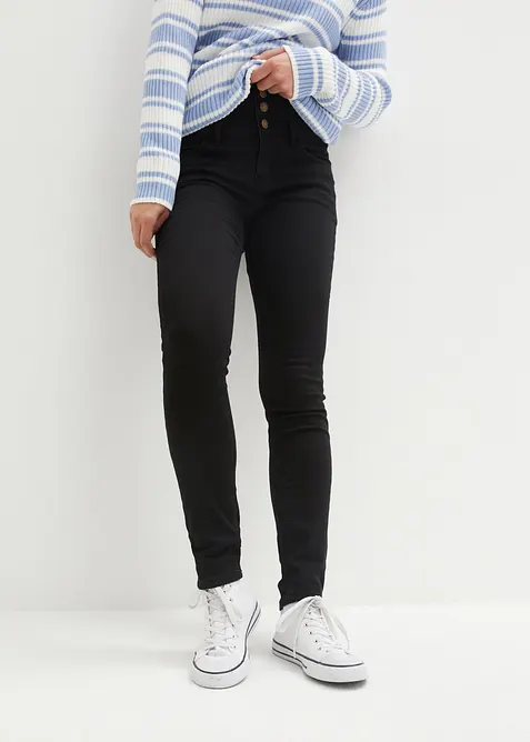 Varm jeans, Skinny, High Waist, formende, bonprix