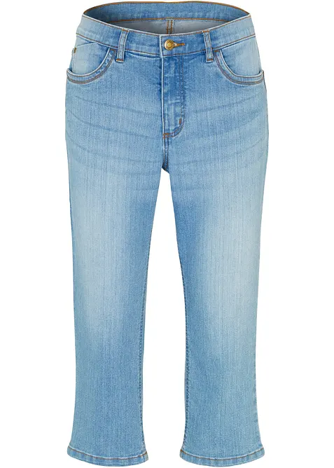 Slim Fit-caprijeans, Mid Waist, bonprix
