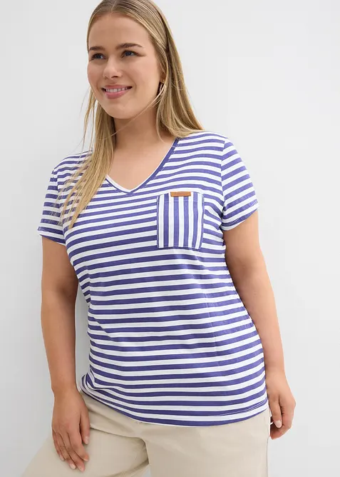 Stripete T-skjorte, bonprix